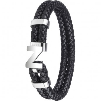Браслет ZIPPO STEEL BRAIDED LEATHER BRACELET 2007168 Браслет ZIPPO STEEL BRAIDED LEATHER BRACELET 2007168